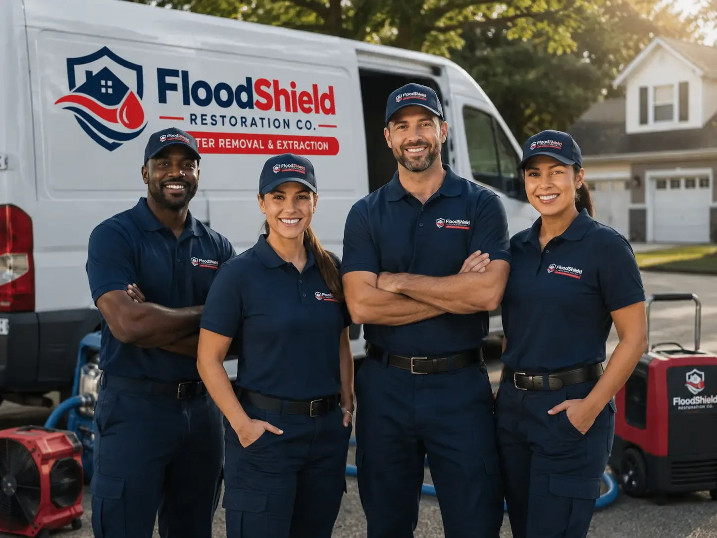 Flood Damage Restoration company in Farmersville, OH
