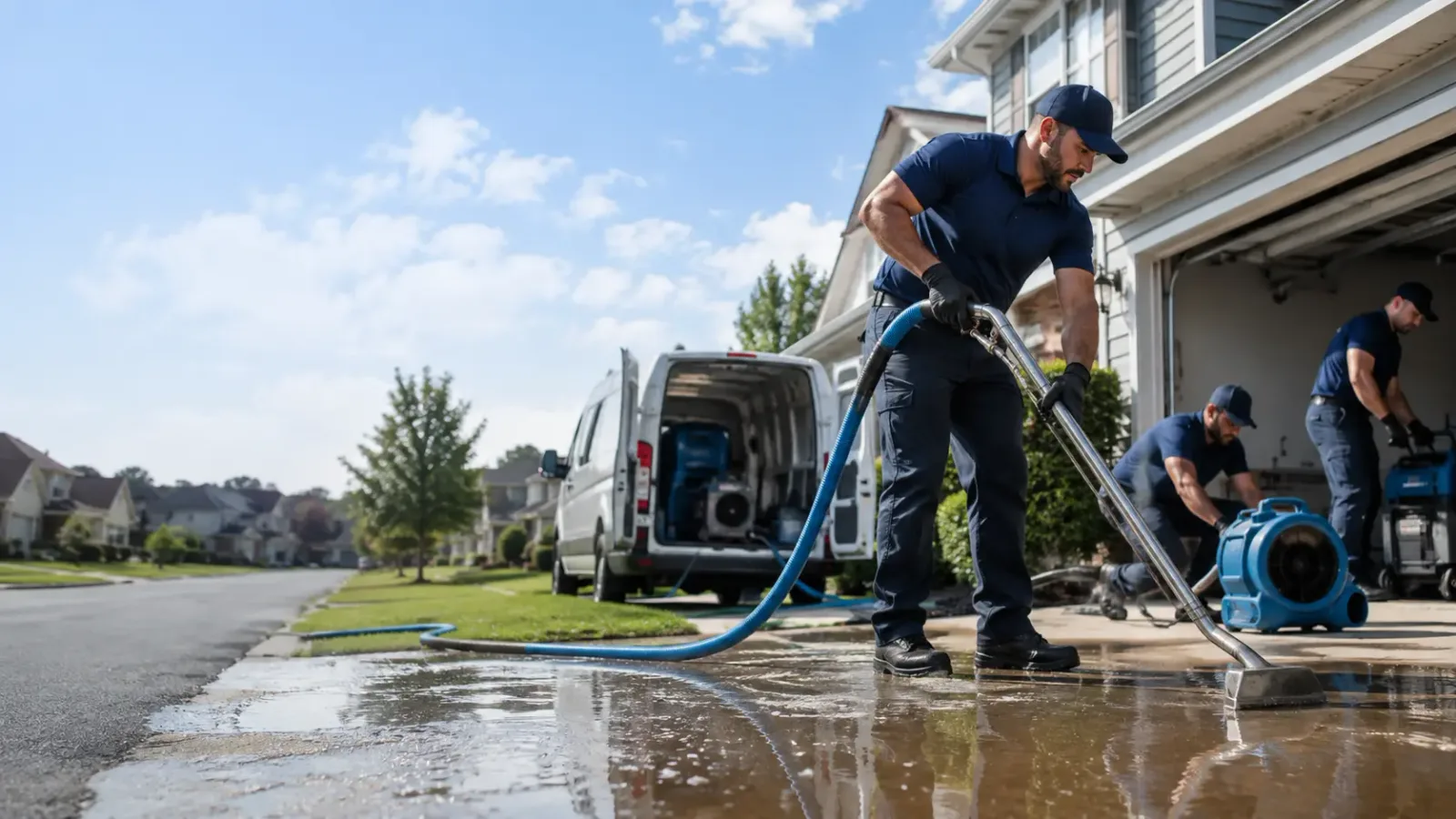 Flood Damage Restoration in Farmersville, OH